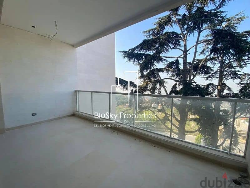 New Apartment 180m² + 70m² Garden, 3 beds with view in Ain Saadeh #GS 0