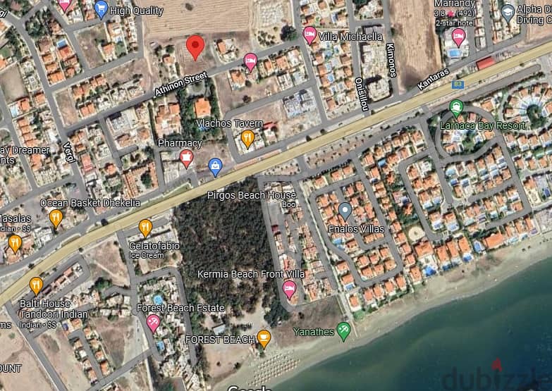 300 m from the beach / Land for sale in Larnaka / Dhekelia 1
