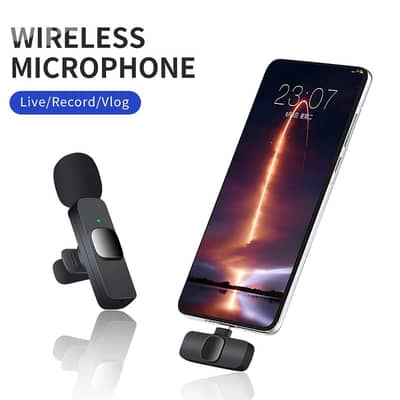 K8 Wireless Mic iPhone/Android  Type C Wireless TIKTOK YOUTUBE