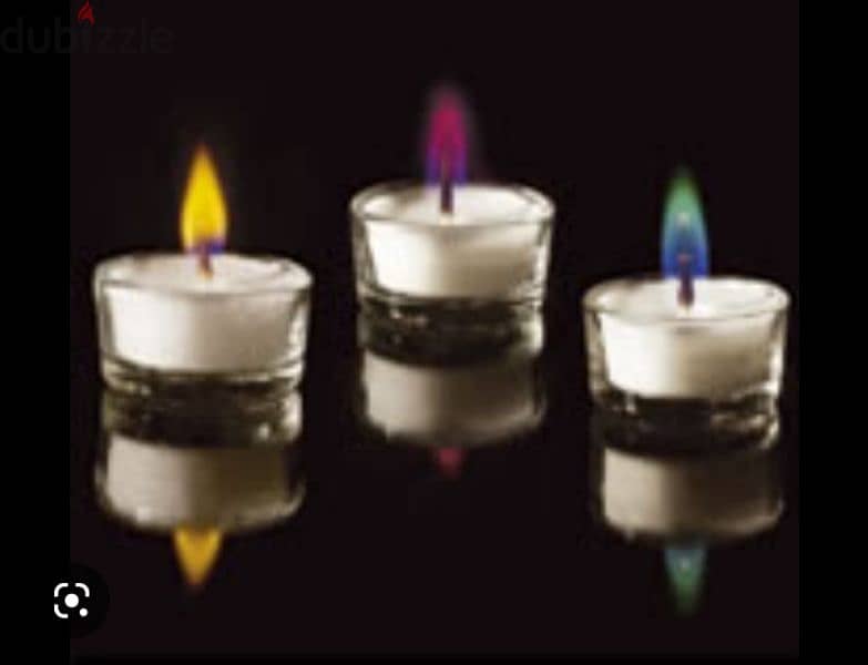 box of 6 coloured candles 75minutes each. 3