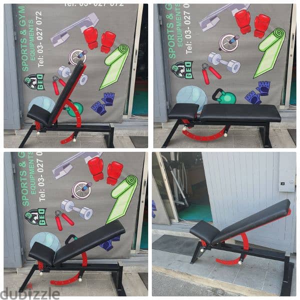 Adjustable Benches starting price 100 dollar 03027072 بنش متحرك 1