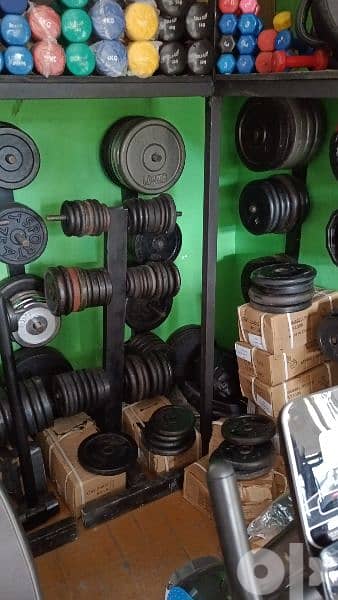 All kinds of Dumbbells axes best prices 03027072 Geo sport جميع الاوزا 2