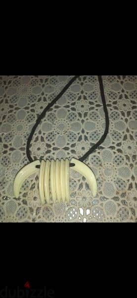 necklace for men tooth vegan 3