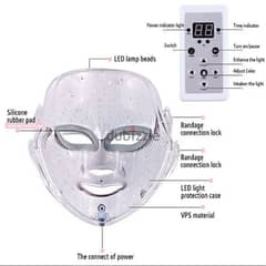 LED Skin Care Facial Mask 7-color/ 3$ delivery 0