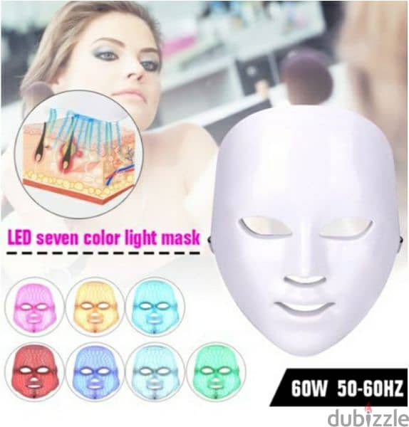 LED Skin Care Facial Mask 7-color/ 3$ delivery 2