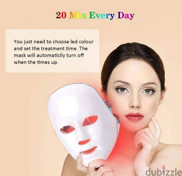 LED Skin Care Facial Mask 7-color/ 3$ delivery 4