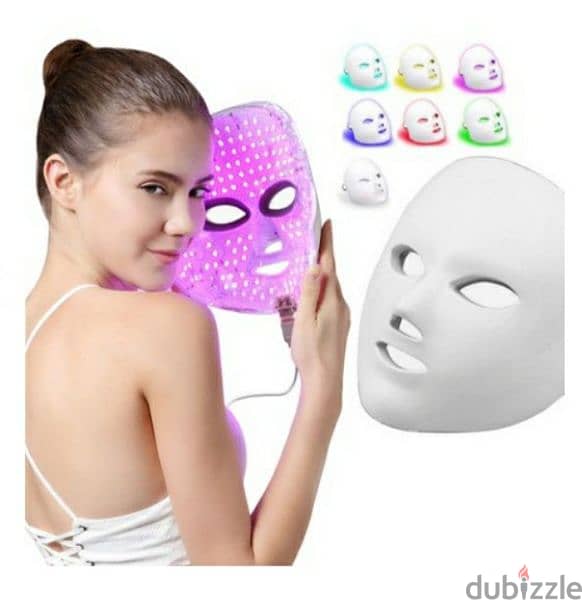 LED Skin Care Facial Mask 7-color/ 3$ delivery 7