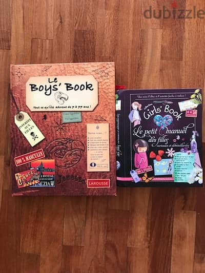 Girls book & le boys book