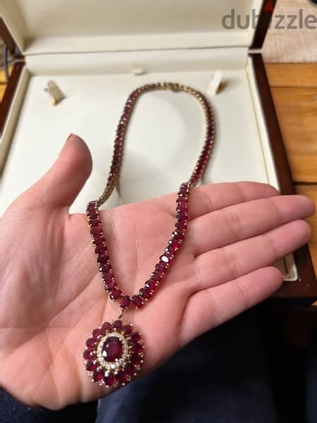 ruby diamond necklace 6
