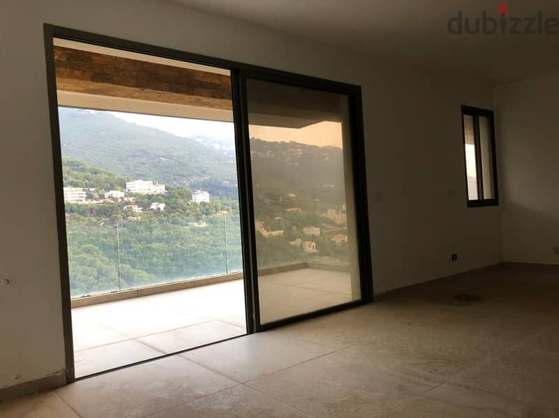 225 m2 duplex apartment + terrace  + mountain view in Kfarhbab 8