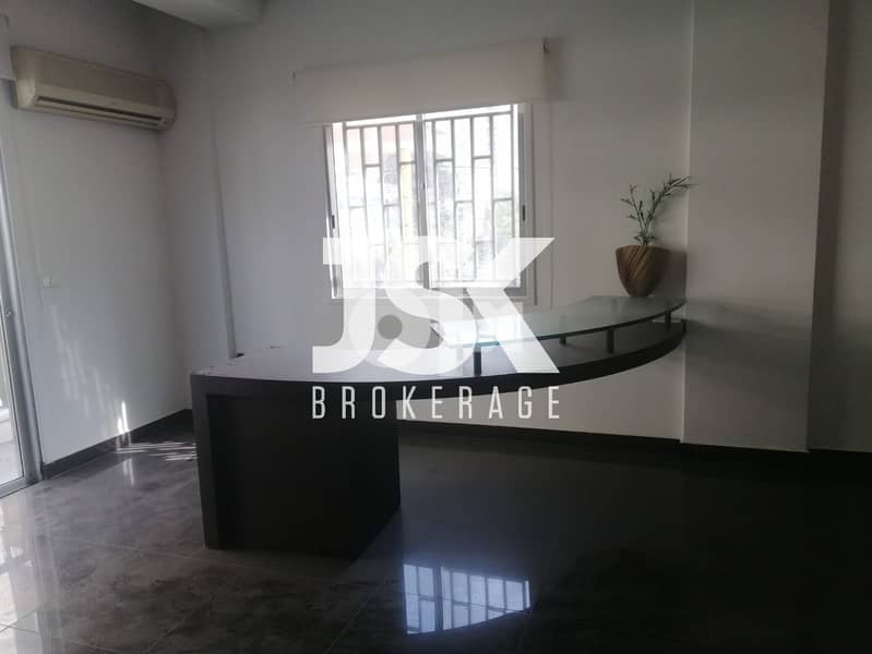 L10319-Partly Furnished Office For Rent in Achrafieh 0