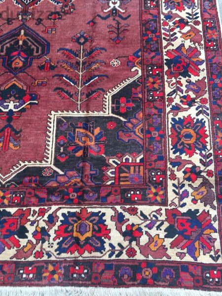 سجاد عجمي. بختيارقديم. persian carpet. Hand made. Antique 6