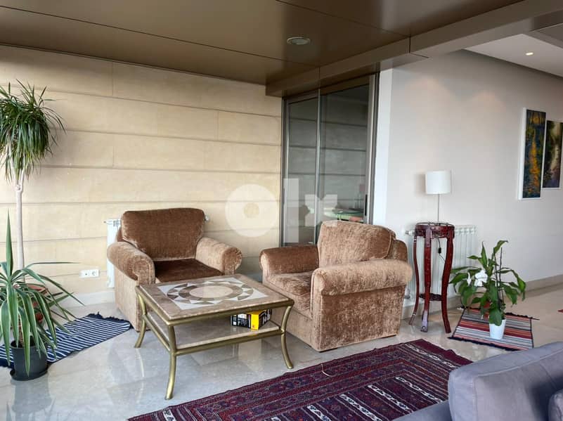 L10321-Elegant Apartment For Rent With An Open View In Achrafieh 3
