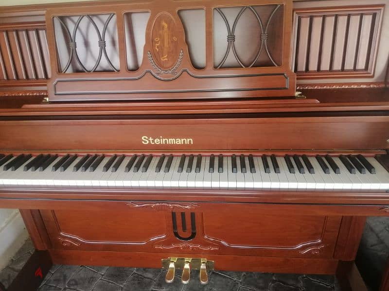 piano steinmann made in germany brand new tuning waranty 3 pedal 1