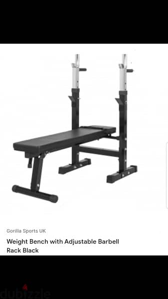 Gorilla sports heavy discount duty weight bench