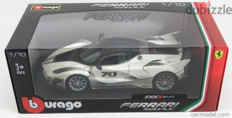 Ferrari FXX K EVO diecast car model 1:18 8