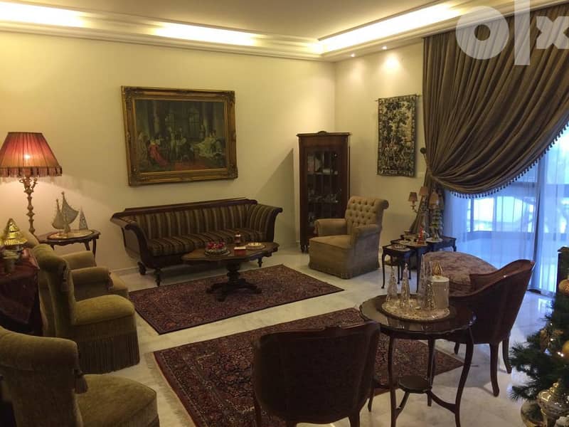 L10325- Furnished Apartment For Rent in a Classy Area of Rabieh 1