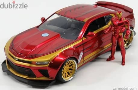 Chevrolet Camaro/Avengers (Ironman) diecast car model 1:24.