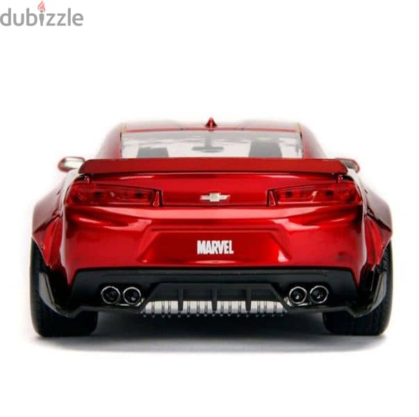 Chevrolet Camaro/Avengers (Ironman) diecast car model 1:24. 7