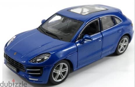 Porsche Macan Turbo diecast car model 1:24.