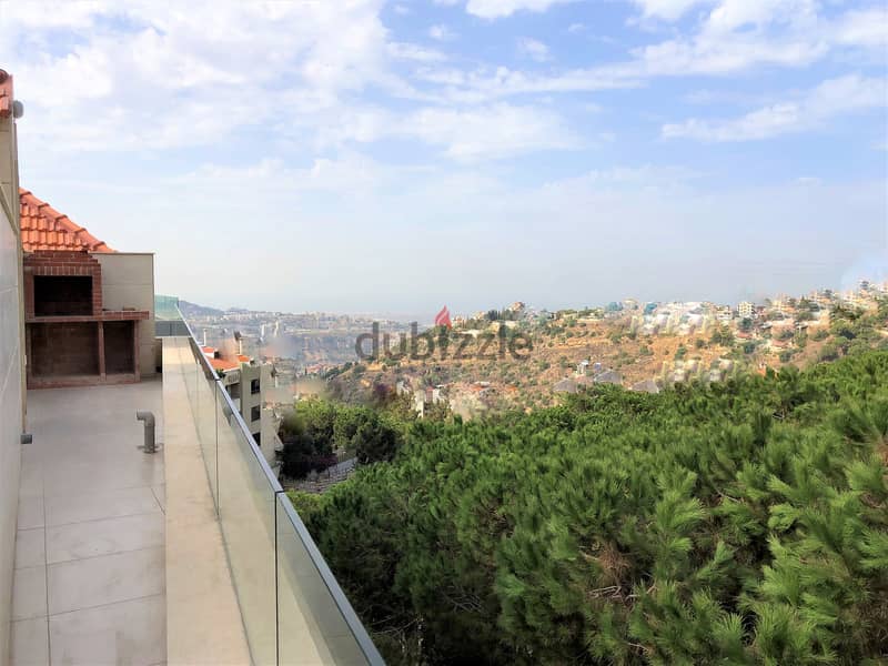 570 SQM Duplex in Monte Verde, Metn with Mountain and Partial Sea View 1