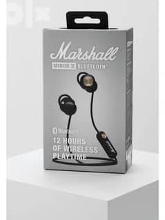 Marshall Minor II Bluetooth In-Ear Headphone, Black 0