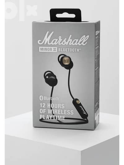 Marshall Minor II Bluetooth In-Ear Headphone, Black