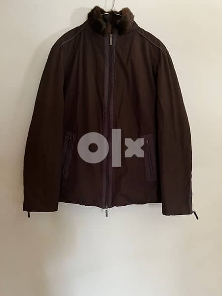 Burberry brown coat 0