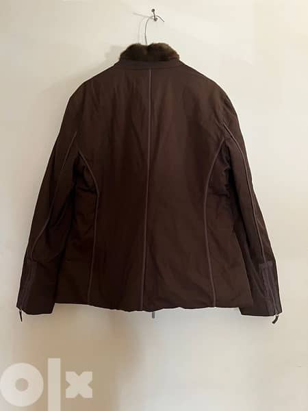 Burberry brown coat 1