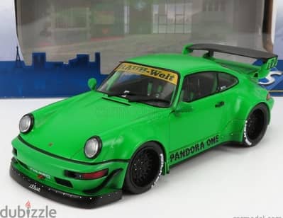 Porsche 911(964) RWB diecast car model 1:18.