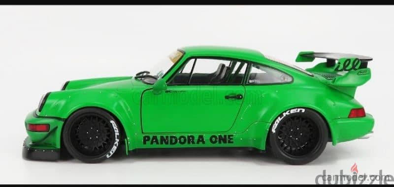 Porsche 911(964) RWB diecast car model 1:18. 1