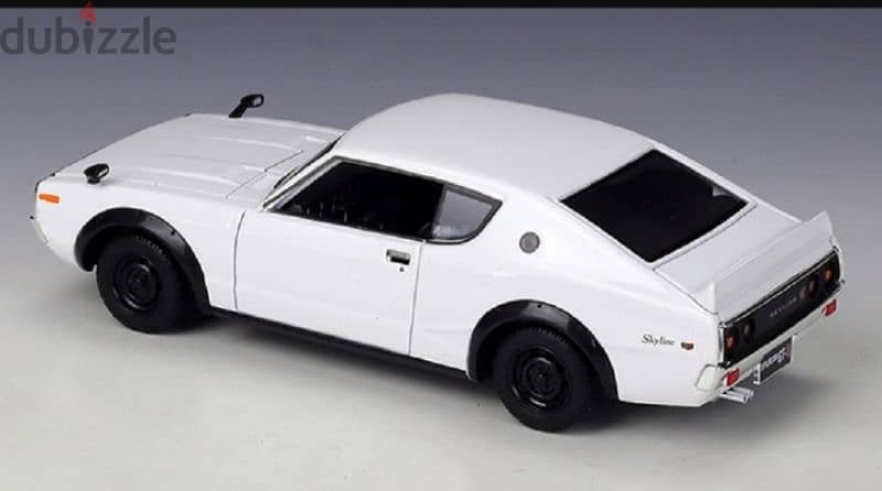 Nissan Skyline 2000 GT-R (1973) diecast car model 1:24. 1
