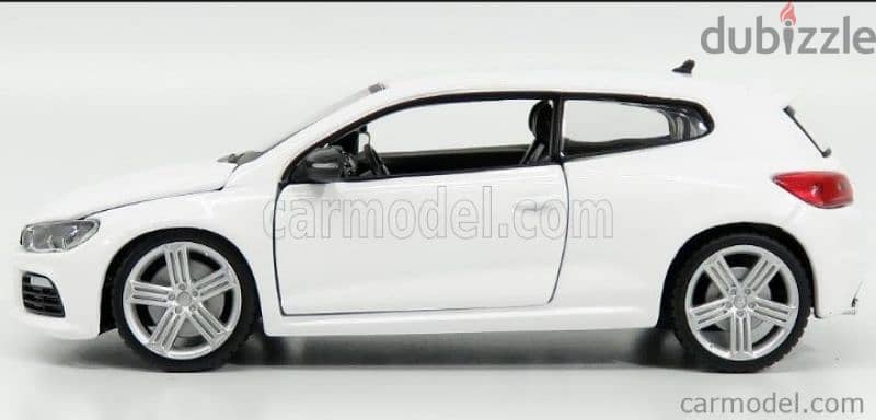 VW Scirocco R diecast car model 1:24. 1