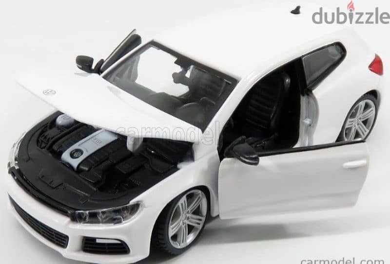 VW Scirocco R diecast car model 1:24. 3