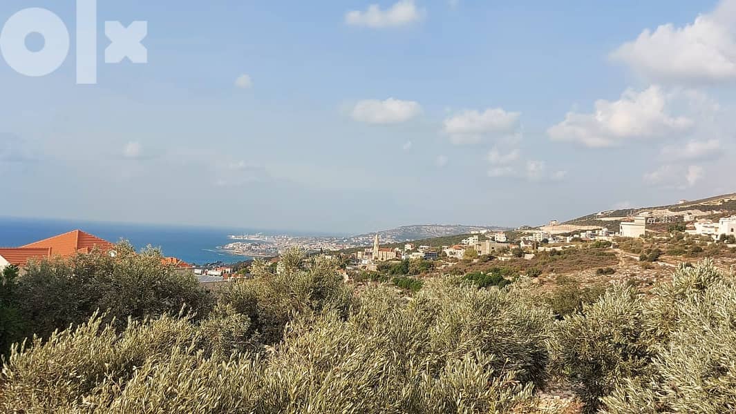 L10340-Land For Sale In KfarAbida Overlooking A Beautiful SeaView 2