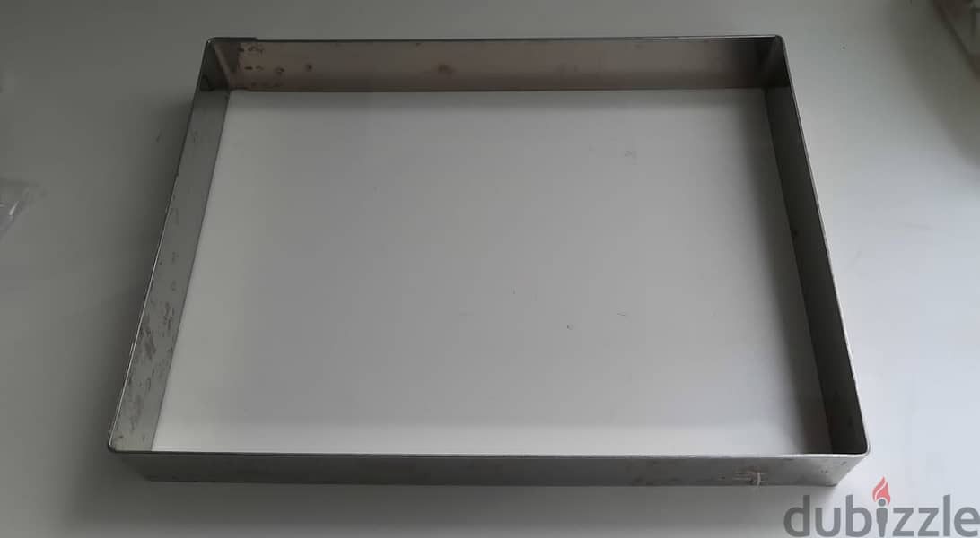 Rectangle Cake Mold Stainless Cake Pastry Mould AShop™ 2