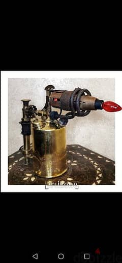Antique Primus Blow Torch Lamp 0