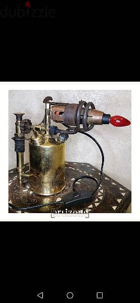 Antique Primus Blow Torch Lamp 2