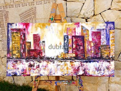 city painting