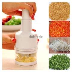 Handy Press Chop Onion Vegetable Chopper Cutter with Stainless Steel