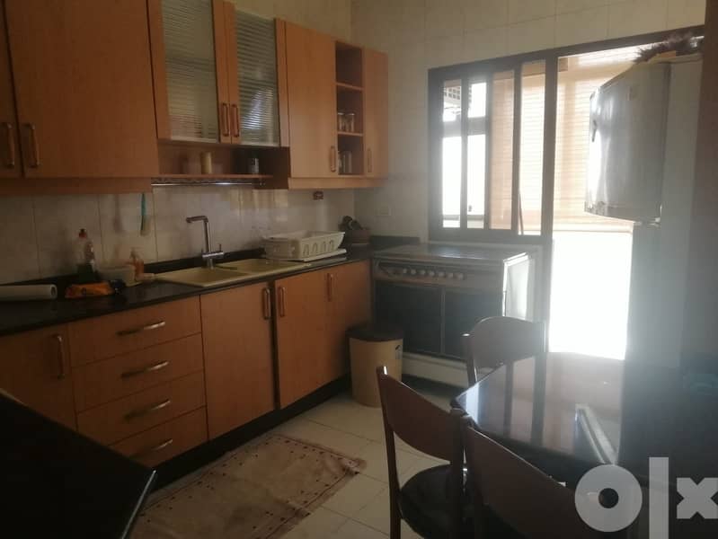 L10355-Renovated Fully Furnished Apartment For Rent In Achrafieh 4