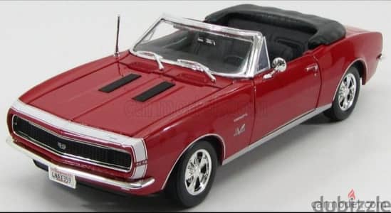 Camaro SS (1967) Convertible diecast car model 1:18.