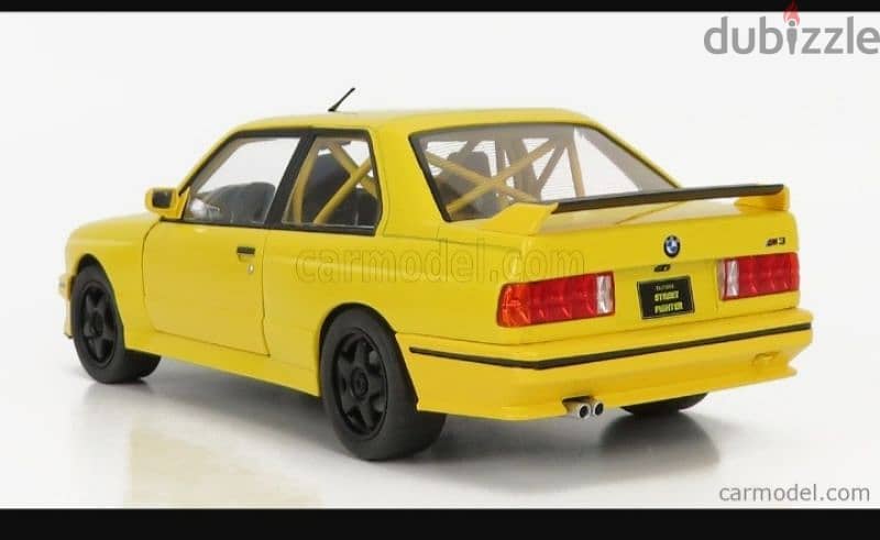 BMW M3 E30 (1990)  Street Fighter diecast car model 1:18. 2
