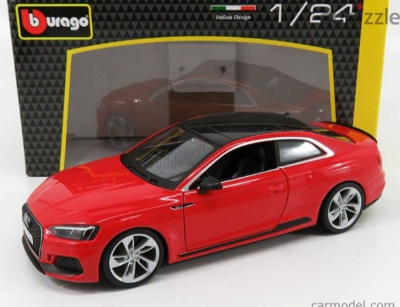 Audi RS 5 diecast car model 1:24 5