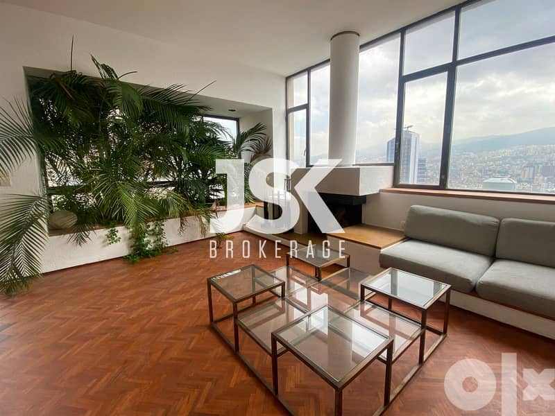 L10130-Spacious Penthouse With Terrace for Rent In Sioufi,Achrafieh 0