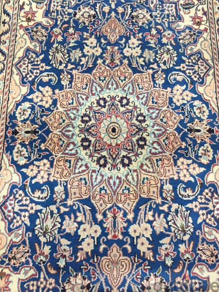 سجاد عجمي نايين. Hand made. persian Carpet 1