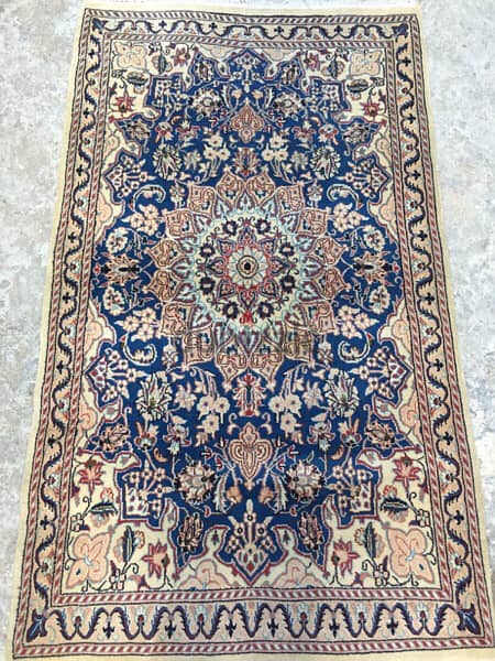سجاد عجمي نايين. Hand made. persian Carpet 3