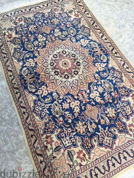سجاد عجمي نايين. Hand made. persian Carpet 5