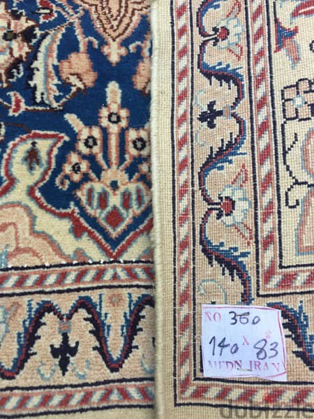 سجاد عجمي نايين. Hand made. persian Carpet 6