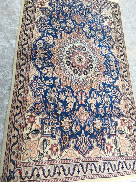سجاد عجمي نايين. Hand made. persian Carpet 9